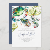 シーフードボイル招待状 招待状 (正面/裏面)