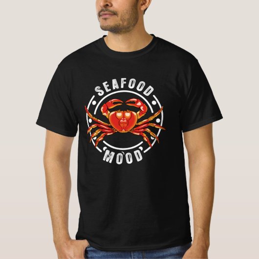 シーフードムード Tシャツ (正面)