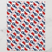 シーフードレシピページロブスターカニデザイン (裏面)