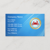 シーフードレス航海のトラン 名刺 (正面)