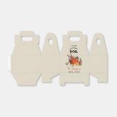 シーフード夏のクロウフィッシュ沸騰パーティー フェイバーボックス (折り畳みなし)