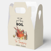 シーフード夏のクロウフィッシュ沸騰パーティー フェイバーボックス (オープン)