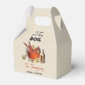 シーフード夏のクロウフィッシュ沸騰パーティー フェイバーボックス (正面サイド)