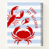 シーフード書レシピ ノートブック (裏面)