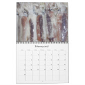 シーフード2025 カレンダー (2月 2027)