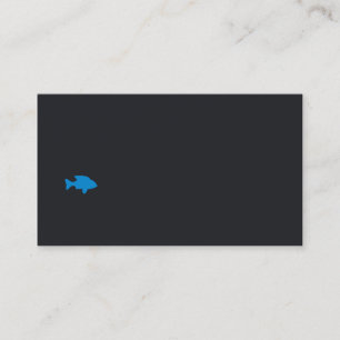 シーフード、アクアリウム、レストランのための名刺 名刺