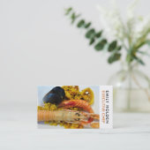 シーフード,シェフ,料理 名刺 (スタンド正面)