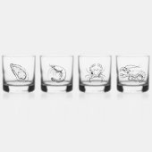 シーフード・セット・オブ・グラス ウイスキーグラス (正面)