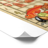 シーフード ポスター (角)