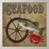 シーフード ポスター (正面)