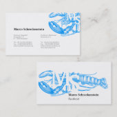 シーフード 名刺 (正面/裏面)