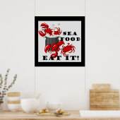 シーフ食べィートだ!ポスター ポスター (キッチン)