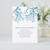 シーブックの下でベビー挿入招待状 招待状 (スタンド正面)