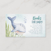 シーブックの下で赤ちゃんシャワーカード エンクロージャーカード (正面)