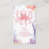 シーブックの下にかわいいベビー エンクロージャーカード (正面)