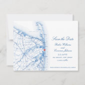 シーブライトニュージャージーエレガントのマップ先 セーブザデート (正面)