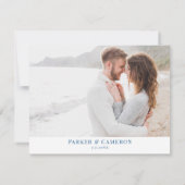 シーブライトニュージャージーエレガントのマップ先 セーブザデート (裏面)