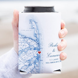 シーブライトニュージャージー結婚式の引き出物飲料 缶クーラー