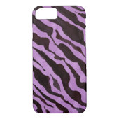 シーブラスキンパターンパープルブラックモダンシックおもしろい Case-Mate iPhoneケース (裏面)