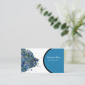 シーブルーシードビーズパイルカスタム 名刺 (スタンド正面)