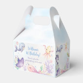 シーブルーシーライフの下1st誕生日パーティー フェイバーボックス (裏面サイド)