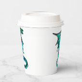 シーブルードラゴン 紙コップ (左)