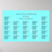 シーブルー座席表の下 ポスター (正面)