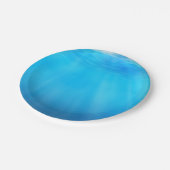 シーブルー紙プレート ペーパープレート (アングル)