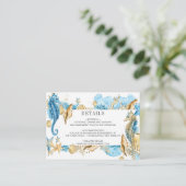 シーブルー金ゴールドサマー結婚ズ詳細 エンクロージャーカード (スタンド正面)