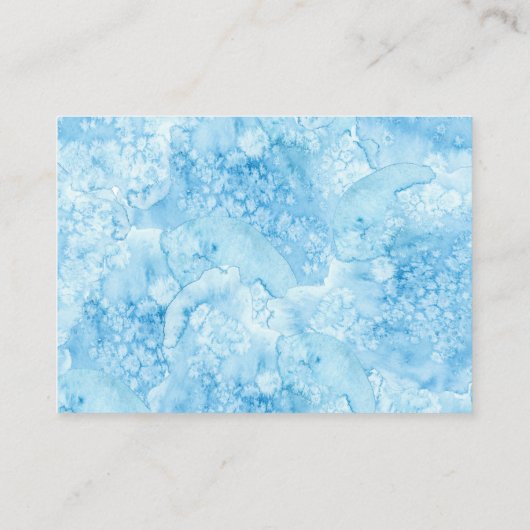 シーブルー金ゴールドサマー結婚ズ詳細 エンクロージャーカード (裏面)