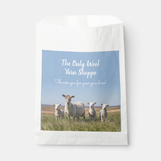 シープインフィールド顧客サンキューウールヤーン フェイバーバッグ (正面)