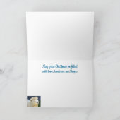 シープクリスマス引用文 シーズンカード (内部)