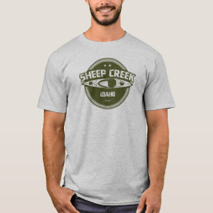 シープクリークワイルドアンドシーニックリバーアイダホカヤック Tシャツ