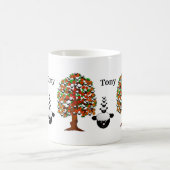 シープツリーホワイトマグ コーヒーマグカップ (中央)