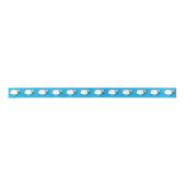 シープバースデーパーティーかわいい漫画サテンリボン サテンリボン (正面)