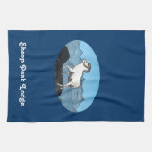 シープピークロッジ キッチンタオル (横)