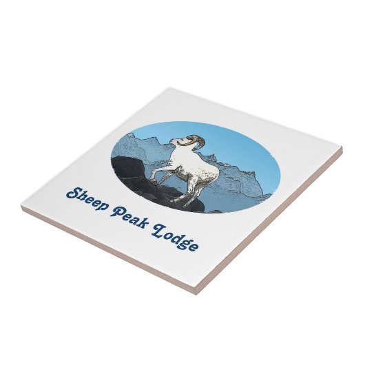 シープピークロッジ タイル (側面)