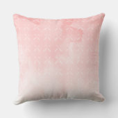 シープファミリーベビーガール誕生レコード誕生統計 クッション (裏面)