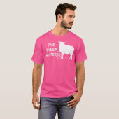 シープファームアニマル農家 おもしろい Tシャツ (正面フル)