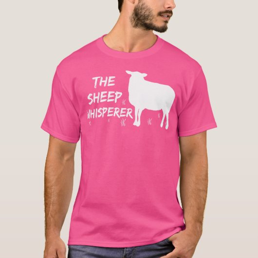 シープファームアニマル農家 おもしろい Tシャツ (正面)