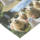 シープフックシープヘルドベビーラム ショートテーブルランナー (コーナー)