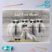 シープフロックベビーラムティッシュペーパー 薄葉紙 (クラフト)