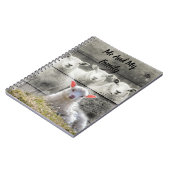 シープフロックベビーラム ノートブック (左側)