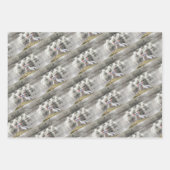 シープフロックベビーラム ラッピングペーパーシート (正面2)