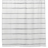 シープラップパターン沿岸シャワーカーテン シャワーカーテン (正面)