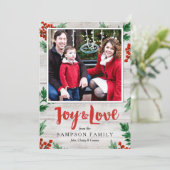 シープラップホリデーフォトカード シーズンカード (スタンド正面)