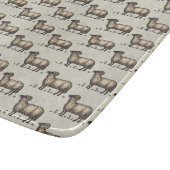 シープラムファームアニマルヴィンテージ カッティングボード (角)