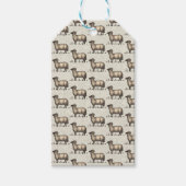 シープラムファームアニマルヴィンテージ ギフトタグ (正面)