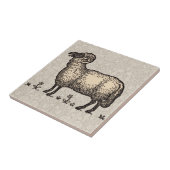 シープラムファームアニマルヴィンテージ タイル (側面)