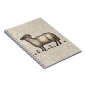 シープラムファームアニマルヴィンテージ ノートブック (右側)